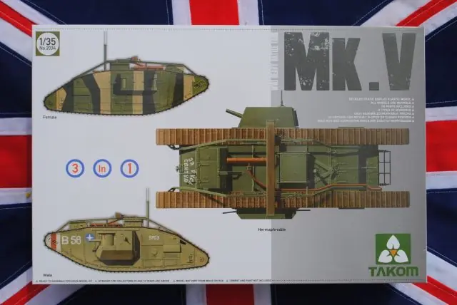 Uitverkoop Takom 2034 WWI Heavy Battle Tank MARK IV